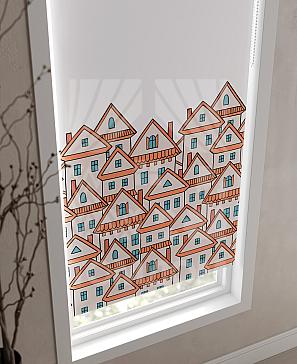 Рулонная штора «Клартис - 418 - ширина 62 см»