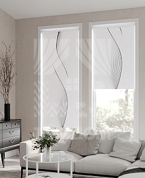 Рулонная штора «Клартис - 426 - ширина 62 см»