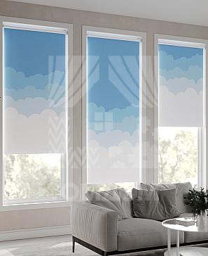 Рулонная штора «Клартис - 427 - ширина 62 см»