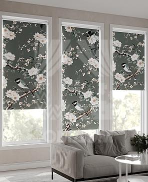 Рулонная штора «Клартис - 432 - ширина 62 см»