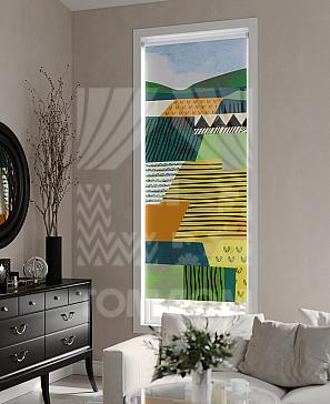 Рулонная штора «Клартис - 433 - ширина 62 см» | фото 3