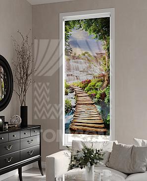 Рулонная штора «Клартис - 440 - ширина 62 см» | фото 3