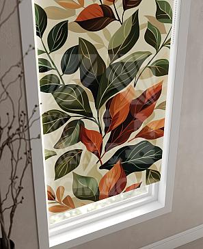 Рулонная штора «Клартис - 443 - ширина 62 см»