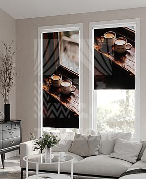 Рулонная штора «Клартис - 446 - ширина 62 см» | фото 2