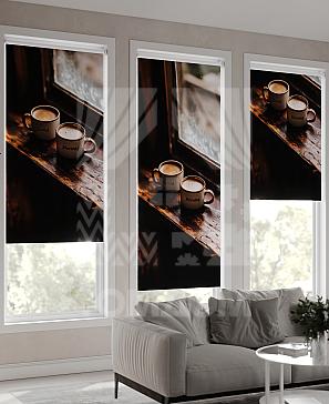 Рулонная штора «Клартис - 446 - ширина 62 см»