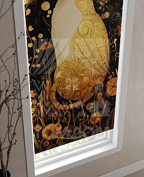 Рулонная штора «Клартис - 448 - ширина 62 см»