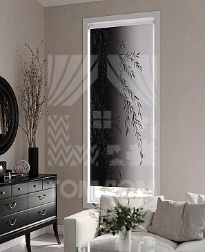 Рулонная штора «Лирикас - 303 - ширина 68 см» | фото 3