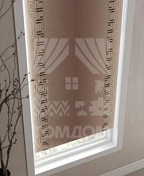 Рулонная штора «Лирикас - 310 - ширина 68 см»