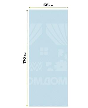 Рулонная штора «Лирикас - 326 - ширина 68 см»