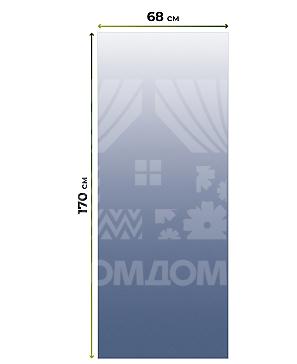 Рулонная штора «Лирикас - 343 - ширина 68 см»