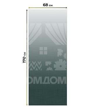 Рулонная штора «Лирикас - 348 - ширина 68 см»