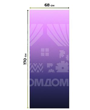 Рулонная штора «Лирикас - 373 - ширина 68 см»