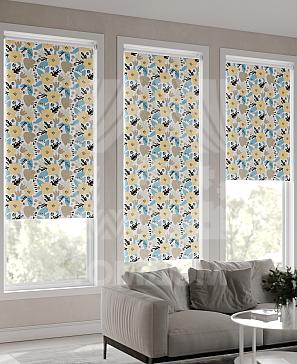 Рулонная штора «Лирикас - 385 - ширина 68 см»