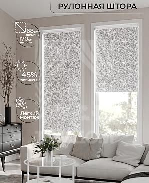 Рулонная штора «Лирикас - 392 - ширина 68 см» | фото