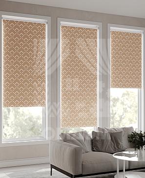 Рулонная штора «Лирикас - 398 - ширина 68 см»