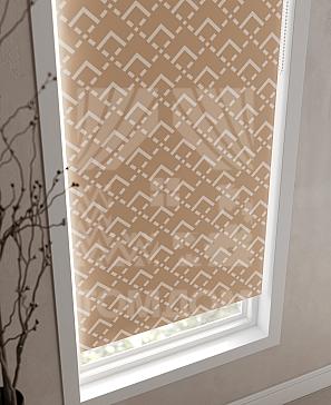 Рулонная штора «Лирикас - 398 - ширина 68 см»