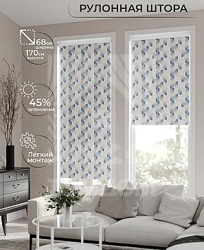 Рулонная штора «Лирикас - 409 - ширина 68 см» | фото