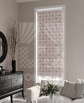 Рулонная штора «Лирикас - 410 - ширина 68 см» | фото 3