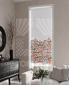 Рулонная штора «Лирикас - 418 - ширина 68 см»