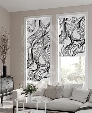 Рулонная штора «Лирикас - 424 - ширина 68 см» | фото 2