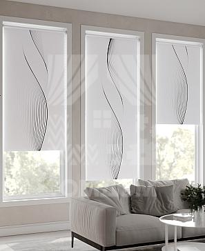 Рулонная штора «Лирикас - 426 - ширина 68 см»