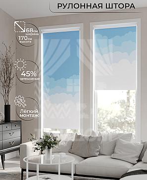 Рулонная штора «Лирикас - 427 - ширина 68 см» | фото