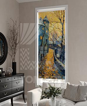 Рулонная штора «Лирикас - 434 - ширина 68 см» | фото 3