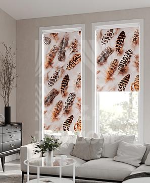 Рулонная штора «Лирикас - 435 - ширина 68 см» | фото 2