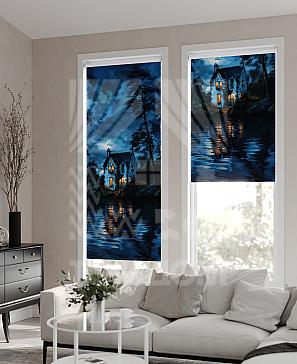 Рулонная штора «Лирикас - 437 - ширина 68 см» | фото 2