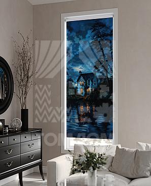 Рулонная штора «Лирикас - 437 - ширина 68 см» | фото 3