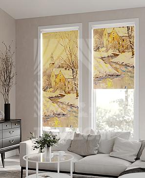 Рулонная штора «Лирикас - 439 - ширина 68 см» | фото 2