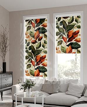 Рулонная штора «Лирикас - 443 - ширина 68 см» | фото 2