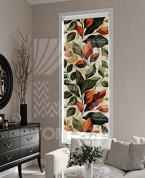 Рулонная штора «Лирикас - 443 - ширина 68 см» | фото 3