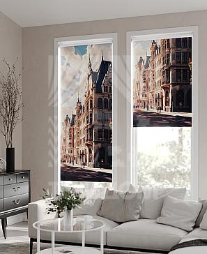 Рулонная штора «Лирикас - 449 - ширина 68 см» | фото 2