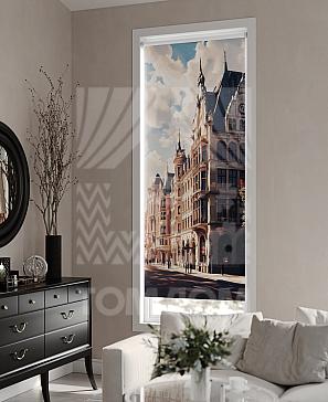 Рулонная штора «Лирикас - 449 - ширина 68 см» | фото 3