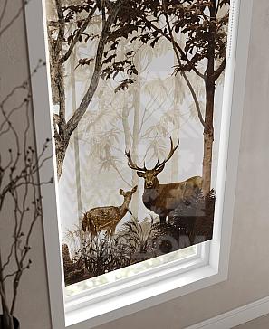 Рулонная штора «Лирикас - 450 - ширина 68 см»