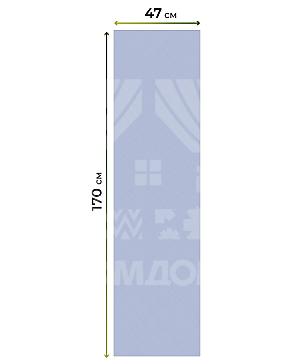 Рулонная штора «Анзара - 316 - ширина 47 см»
