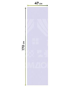 Рулонная штора «Анзара - 320 - ширина 47 см»