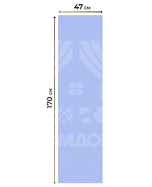 Рулонная штора «Анзара - 324 - ширина 47 см»