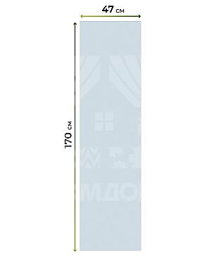 Рулонная штора «Анзара - 325 - ширина 47 см»