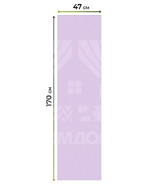 Рулонная штора «Анзара - 329 - ширина 47 см»