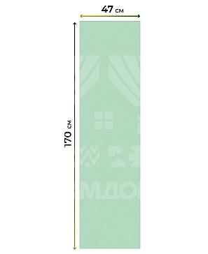 Рулонная штора «Анзара - 333 - ширина 47 см»