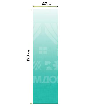 Рулонная штора «Анзара - 350 - ширина 47 см»