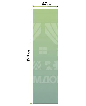Рулонная штора «Анзара - 363 - ширина 47 см»