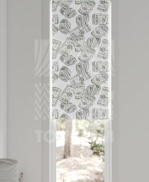 Рулонная штора «Анзара - 377 - ширина 47 см»