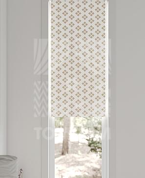 Рулонная штора «Анзара - 405 - ширина 47 см»