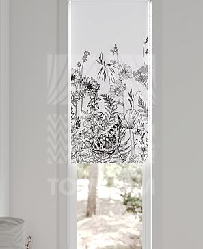 Рулонная штора «Анзара - 416 - ширина 47 см»