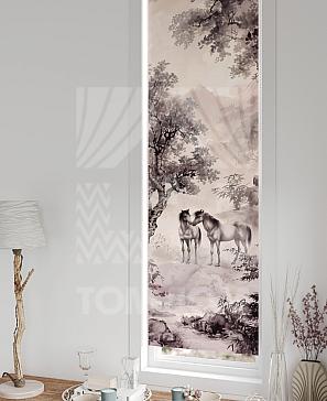 Рулонная штора «Анзара - 434 - ширина 47 см»