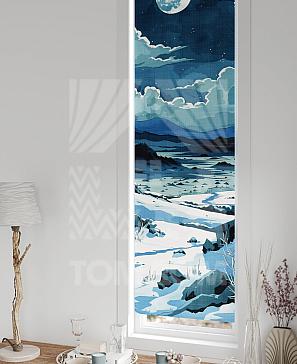 Рулонная штора «Анзара - 436 - ширина 47 см»