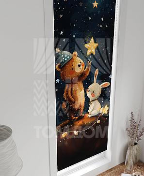 Рулонная штора «Анзара - 442 - ширина 47 см»